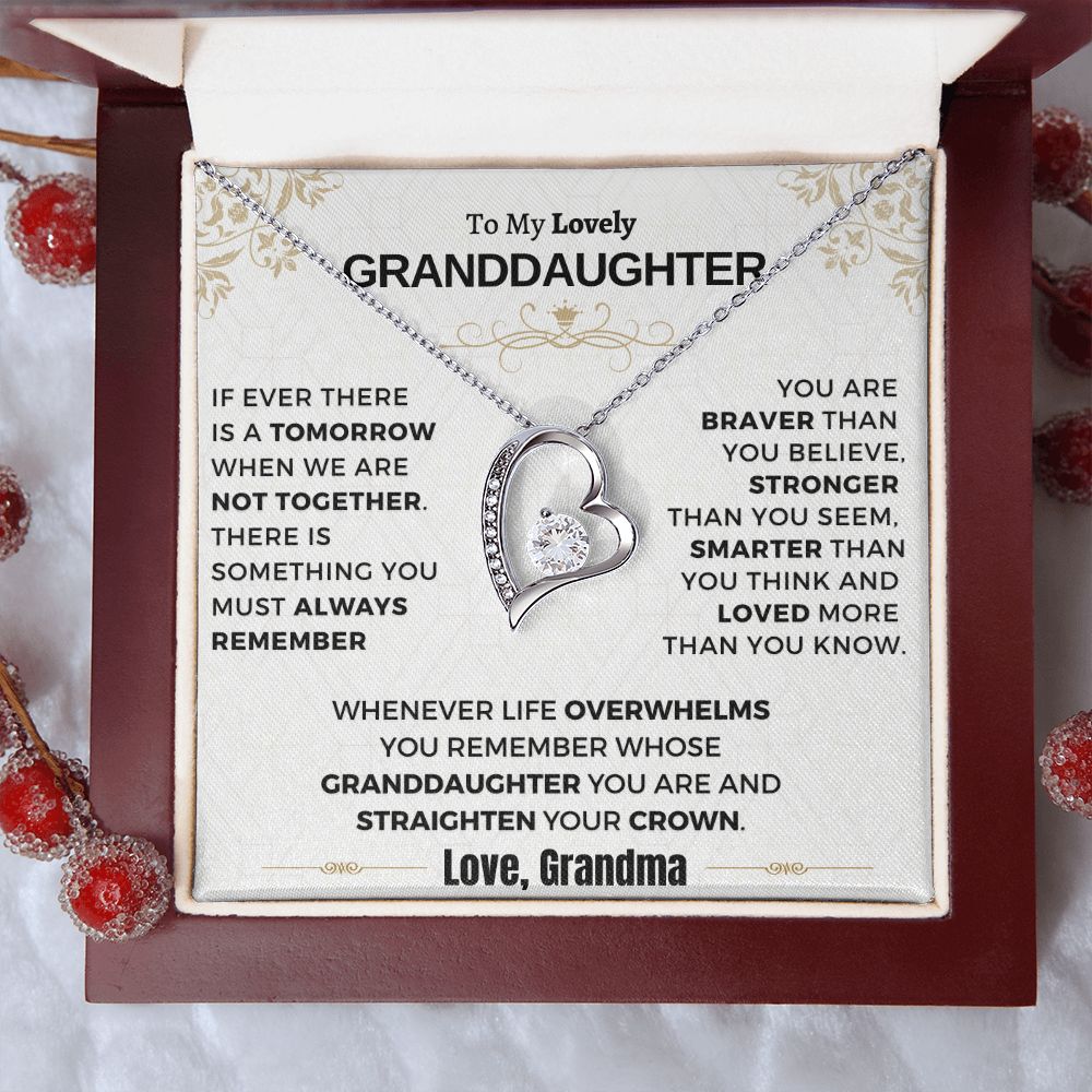 (ALMOST SOLD OUT) - Gift for Granddaughter - Loved more than you know - FGH