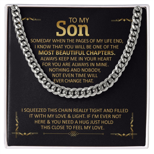 (ALMOST SOLD OUT) Gift for Son Beautiful Chapters
