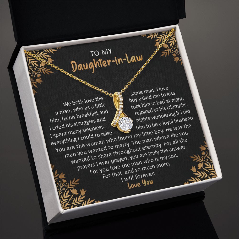 Gift for Daughter in Law - Alluring Beauty Necklace