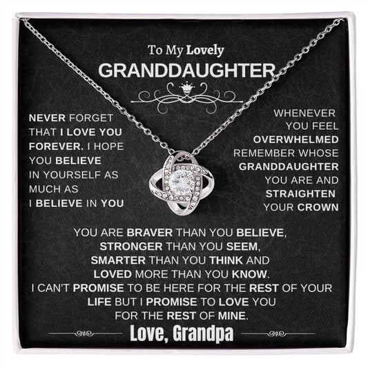 Gift for Granddaughter - Promise LK