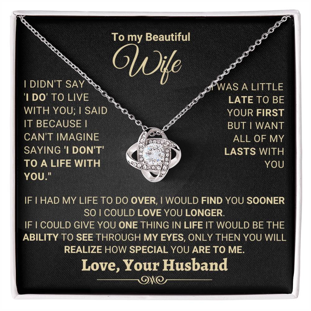 Heartfelt Gift for WIFE "HOW SPECIAL YOU ARE TO ME"