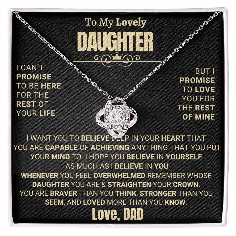 Empowering Gift for Daughter from DAD "Capable of Achieving Anything"