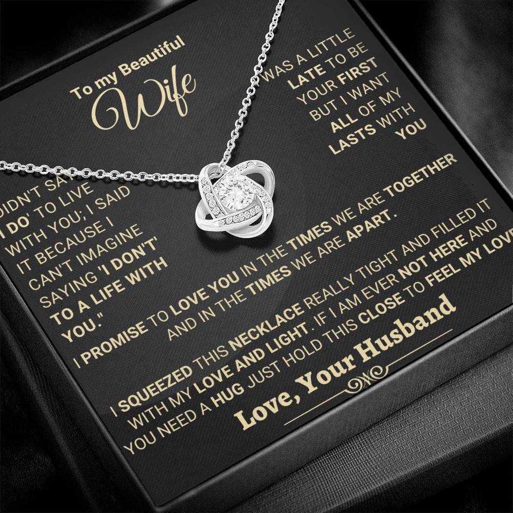 Heart Warming Gift For Wife "Promise To Love You" LK