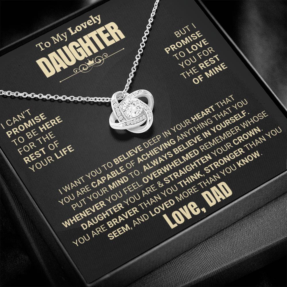 Beautiful Gift for Daughter from DAD "Always Believe In Yourself"