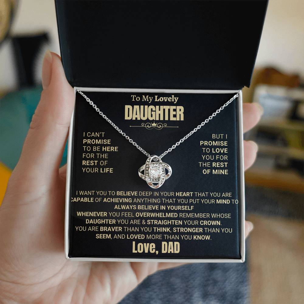 Beautiful Gift for Daughter from Dad "Always Believe In Yourself"