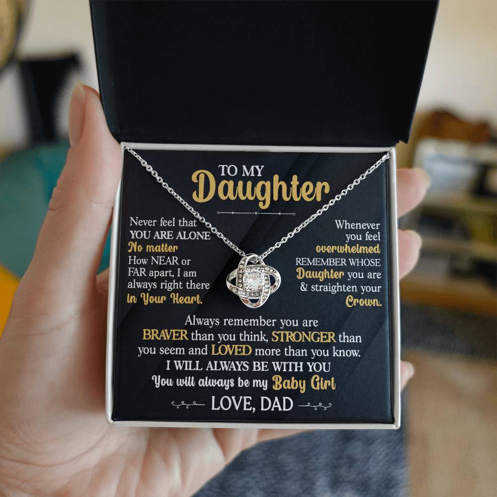 Beautiful Gift for Daughter "You Will Always Be My Baby Girl" - FGH