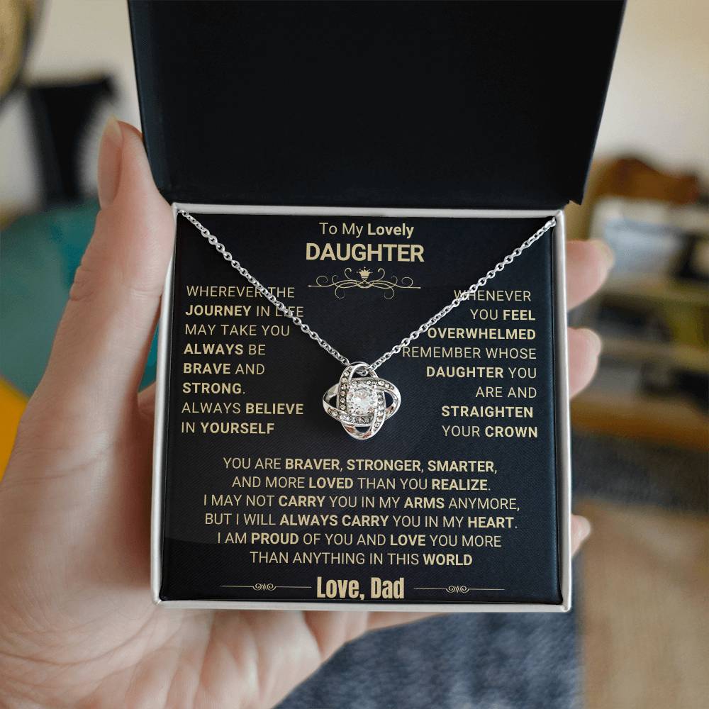 Special Heartfelt Gift for Daughter from Dad "Believe In Yourself"