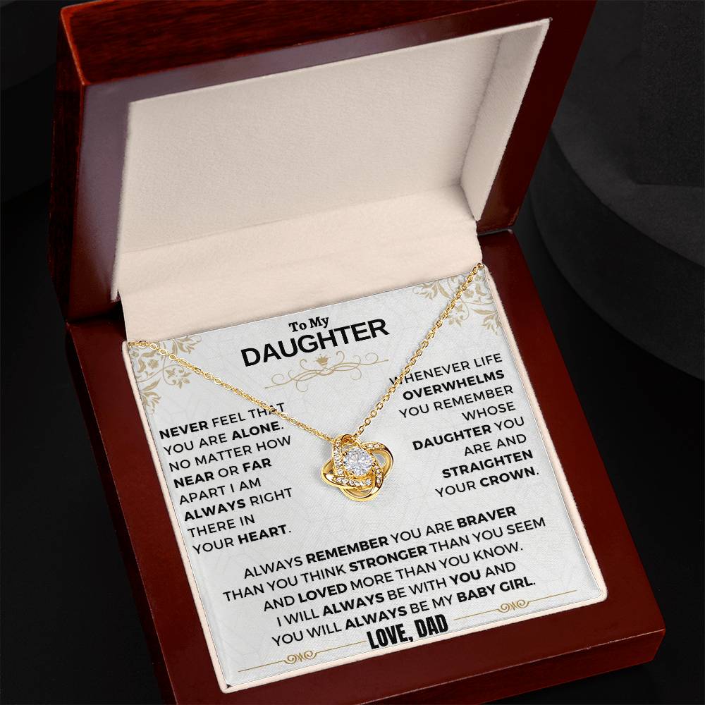 (ALMOST SOLD OUT) Gift for Daughter from Dad - Baby Girl - LN
