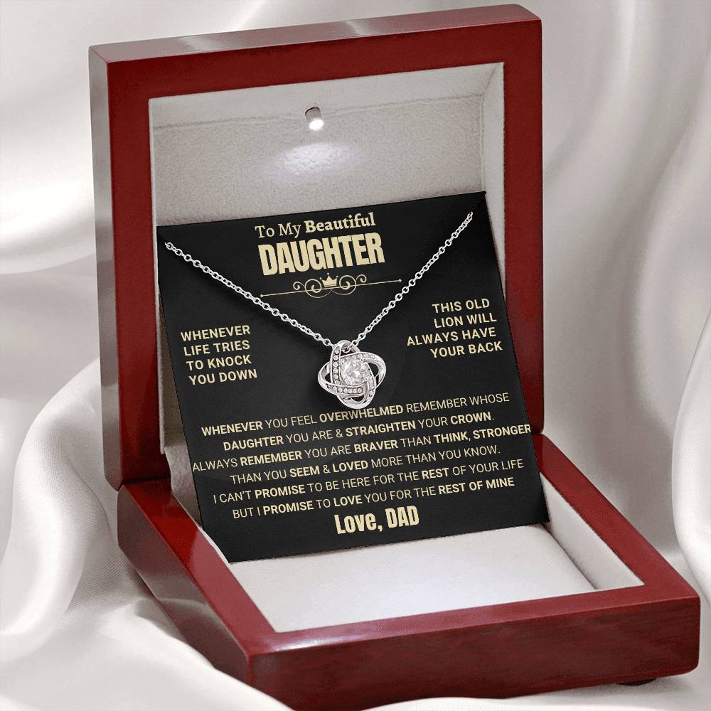 Beautiful Gift for Daughter - This Old Lion Will Always Have Your Back