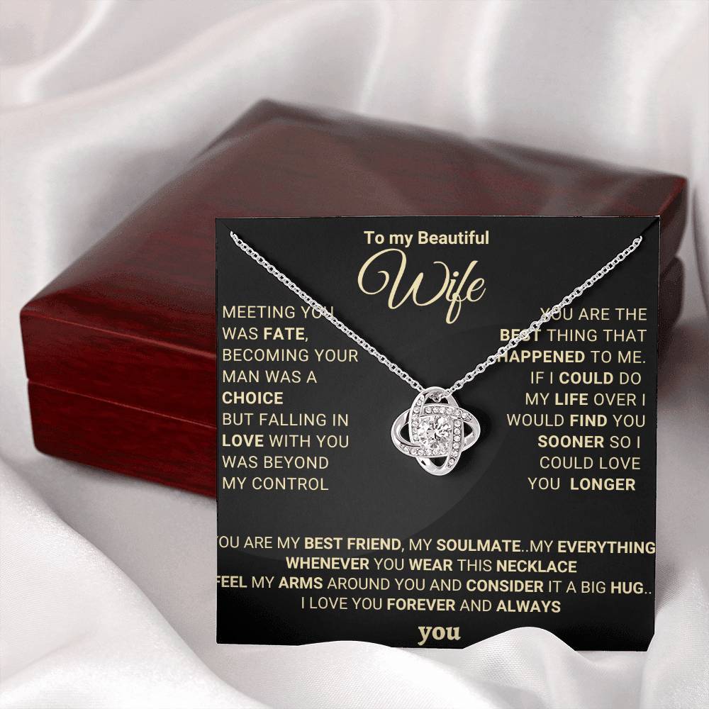 Beautiful Gift for Wife "YOU ARE THE BEST THING THAT HAPPENED TO ME"