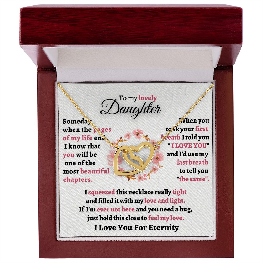 Gift for Daughter - I Love You For Eternity - IH