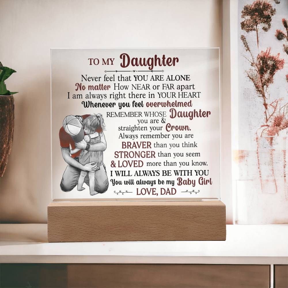 (ALMOST SOLD OUT) Gift for Daughter from Dad - Baby Girl