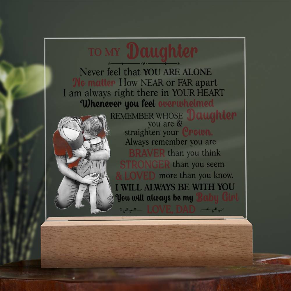 (ALMOST SOLD OUT) Gift for Daughter from Dad - Baby Girl