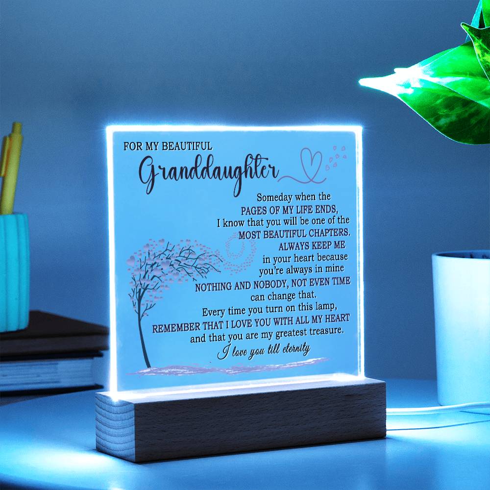 (ALMOST SOLD OUT) - Gift for Granddaughter - Lamp of Eternal Love - FGH