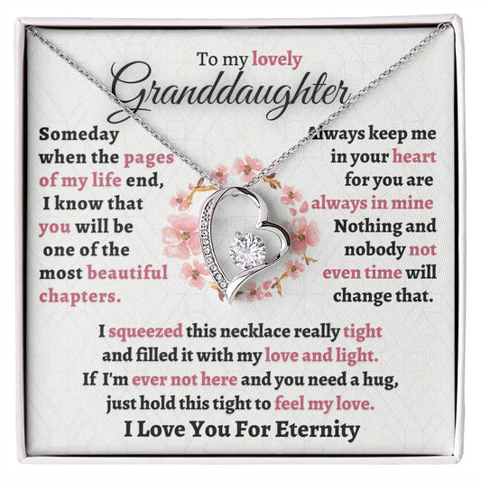 Keepsake Gift for Granddaughter - Feel My Love