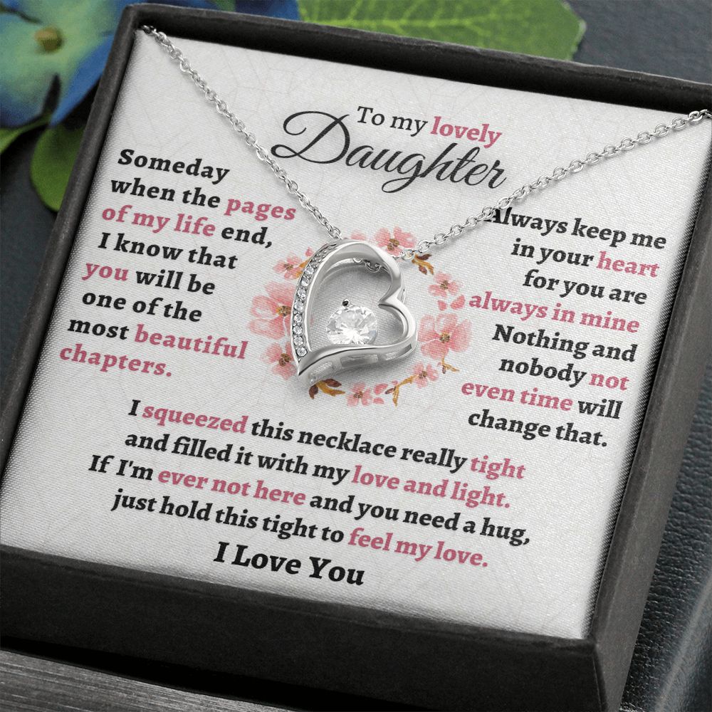 (ALMOST SOLD OUT) Gift for Daughter - Feel my love - FGH