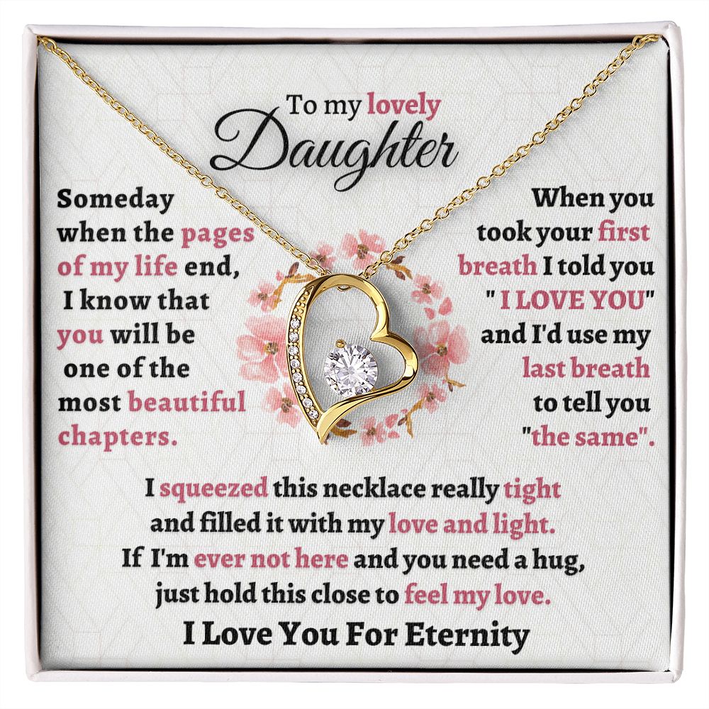 Gift for Daughter - I Love You for Eternity