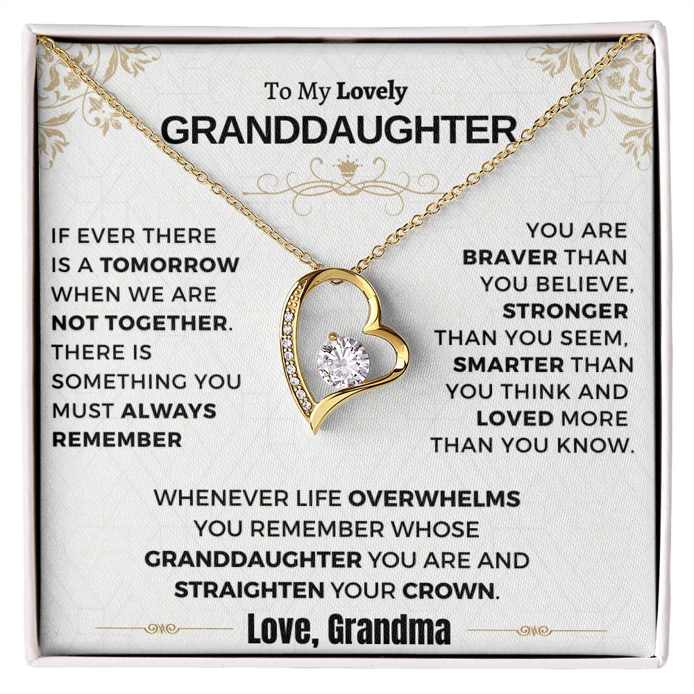 (ALMOST SOLD OUT) - Gift for Granddaughter - Loved more than you know - FGH