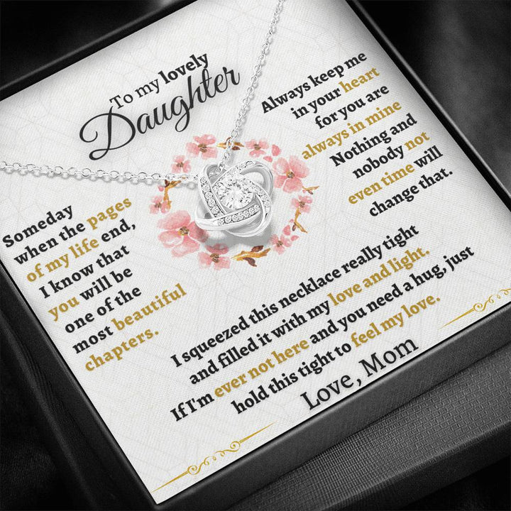 (ALMOST SOLD OUT) Gift for Daughter from Mom - Magnetic Keepsake Card - FGH